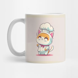 Chef Kitty Cat #01 Mug